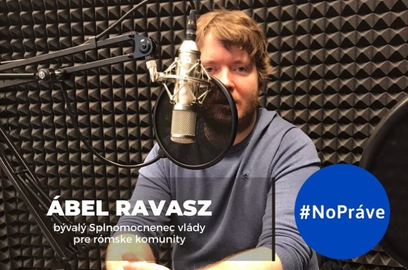 Ábel Ravasz v štúdiu podcastu NoPráve